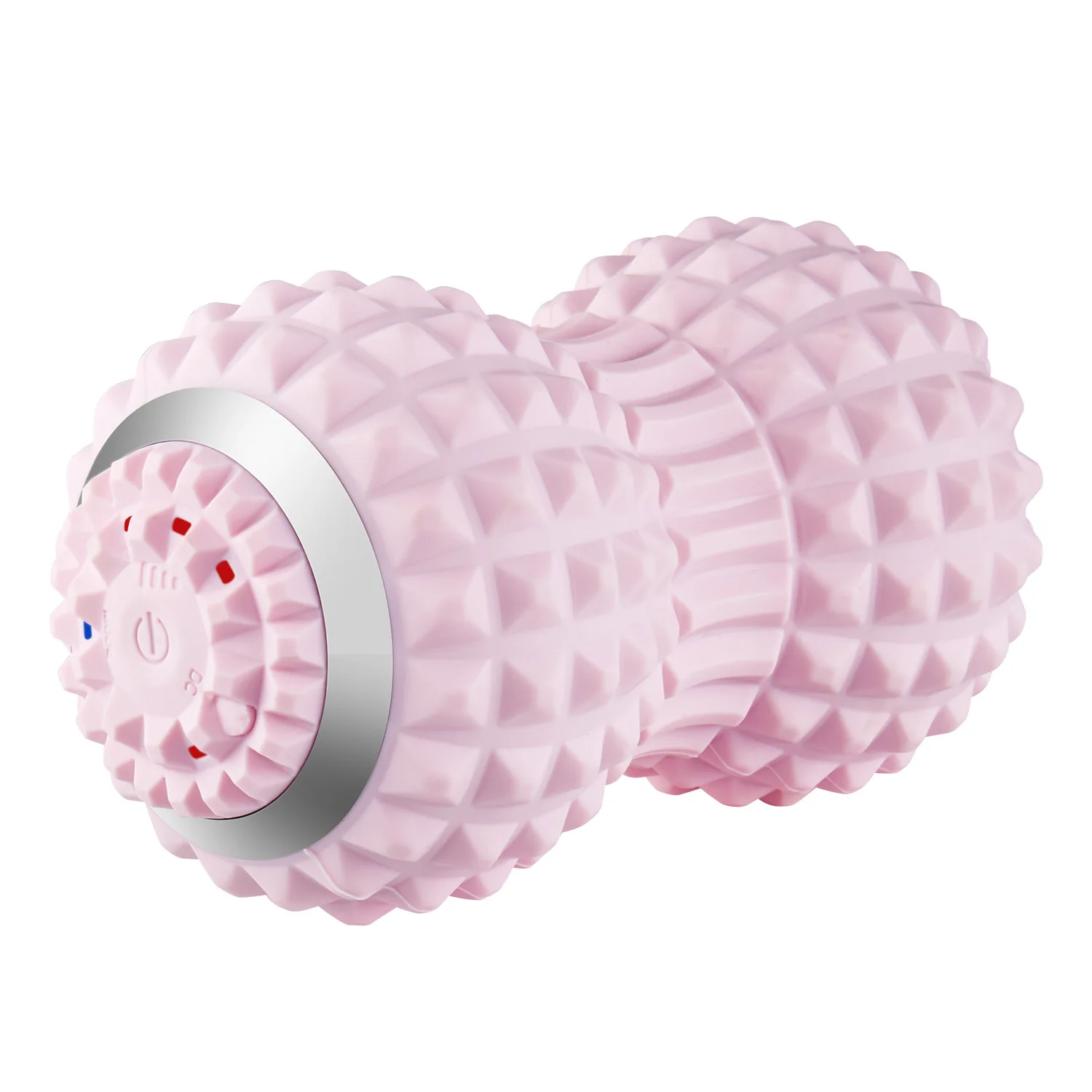 Muscle Recovery Washable Electric Mini Foam Roller, Silicone 4-Speed Yoga Training Vibrating Massage Ball