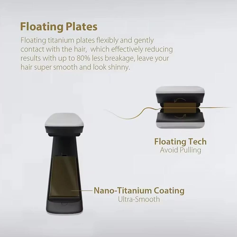 MCH PTC Fast Heating  Professional Wholesale  Hair Straightener  Plancha De Cabello 2 in1 Salon hair straightener curler