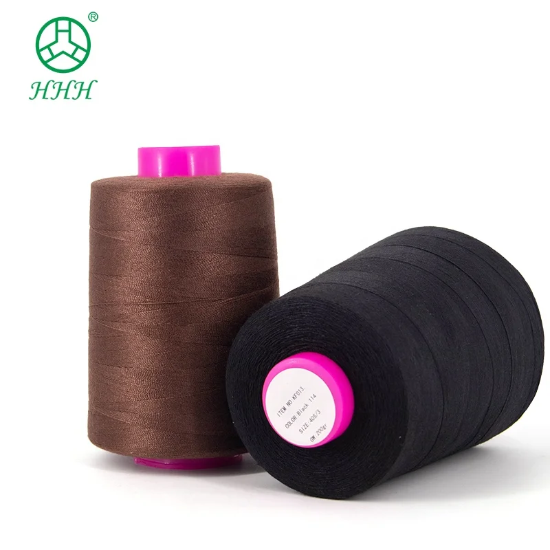Factory Supply 40/2 Sew Thread For Sewing Embroidery Fabric Cotton Garment Material Rolling 100% Polyester Oem/odm