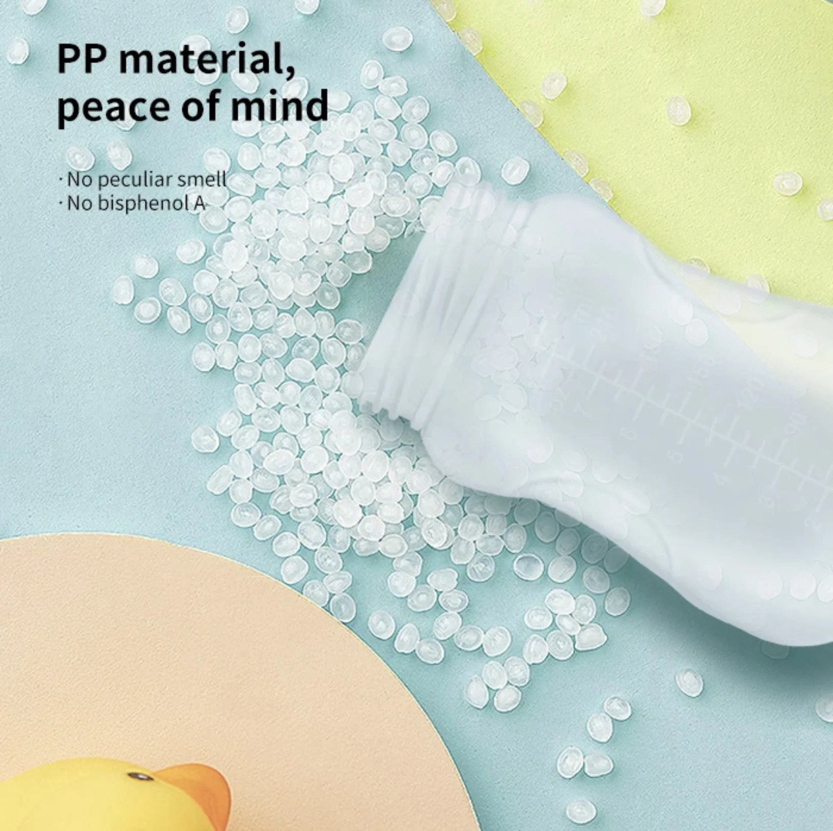 Детская силиконовая бутылочка для кормления