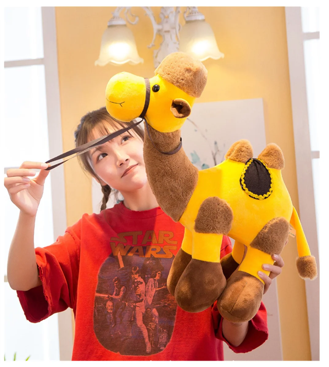 Wholesales Camel Plush Toys Promotional Cartoon Vintage Camel plush llama Soft Stuffed Camel Toy Custom Gift