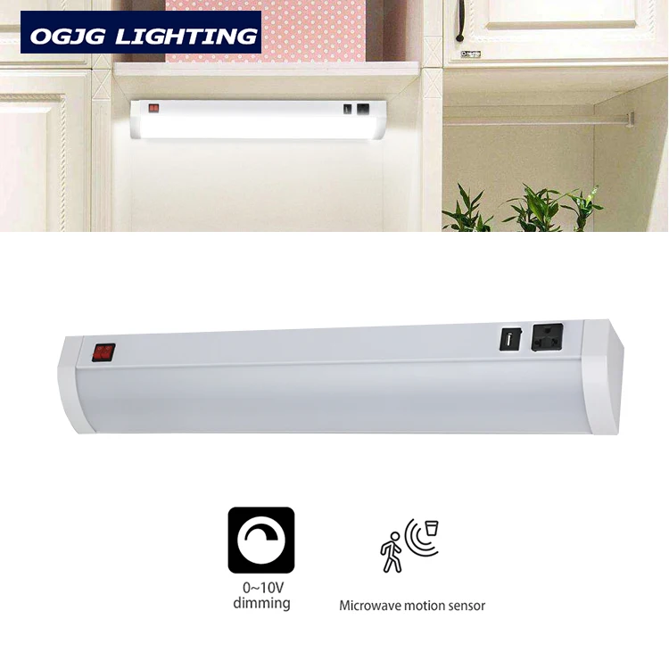 Dimmable motion sensor closet lights Touch On/Off Switch wall mounted led cabinet light for kitchen