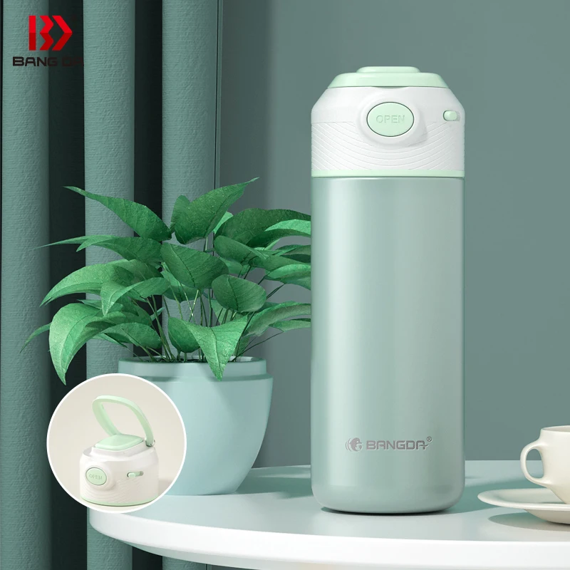 Bounce bottle OEM ODM  Thermos drinking bottle Insulated Tumbler stainless steel 350ml/450ml