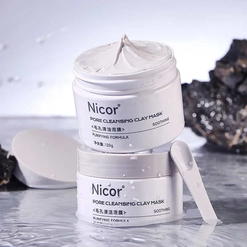 White Dead Sea Mud Clean Clay Mask For Men And Women Mud Mask White Mud for Face