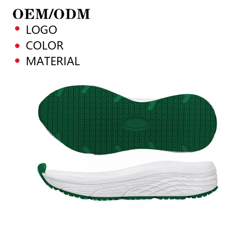 Manufacturer Professional Anti-slip And Anti-oil Soles Rb+md Soles Cook Nurse Maternity Work Shoe Soles