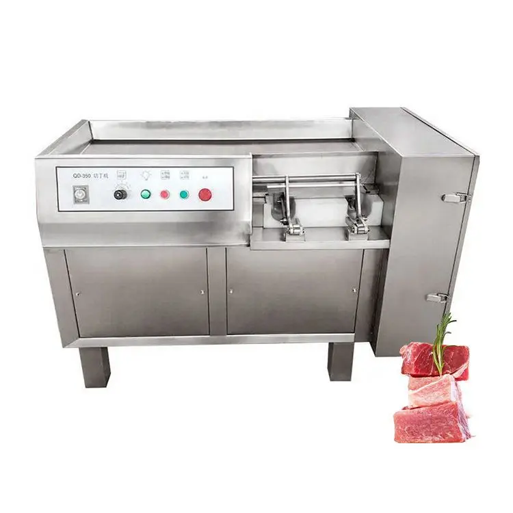Good Quality Automatic Soft Meat Cutting Slices Machine To Slicer Cube Dice Industrial Meat Cutting Machine For Home