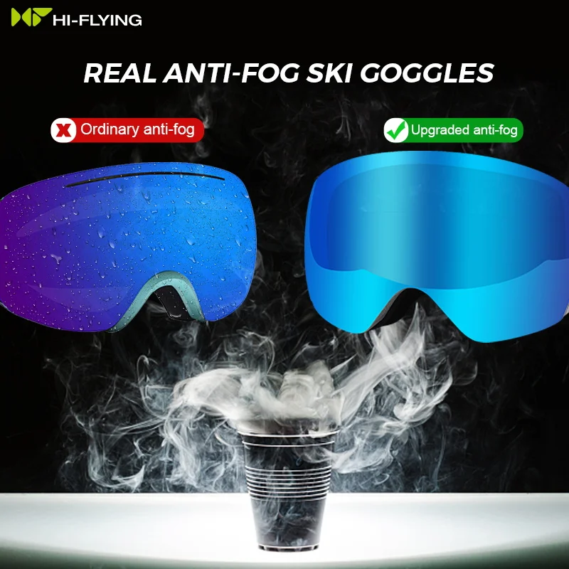 Wind proof private label skiing goggles wholesale fashion snow ski goggles glasses snowboarding goggles