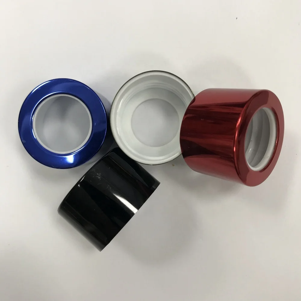 Fine perfume spray pump aluminum collar cap for perfume bottle