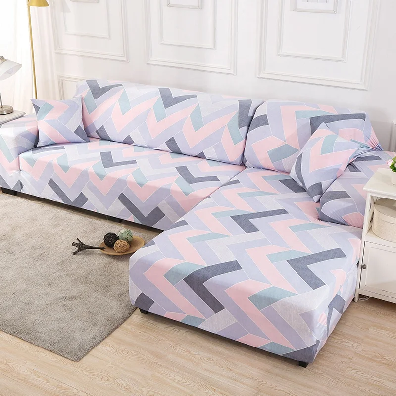 
Amazon hot selling elastic sofa cover for different kinds of sofas 
