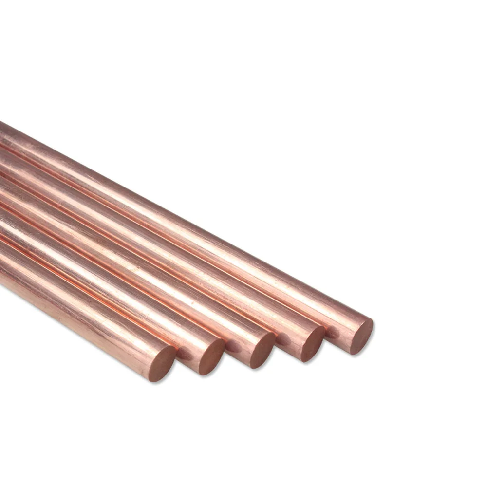 Factory Direct Wholesale Price Bonded Ground Clad Steel Earth Copper Rod 99.9 Pure Copper