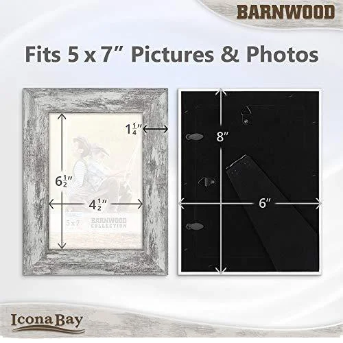 Custom Oak Picture Frame Country Rustic Style 13 x 19 Poster Wall Mount for DIY Projects