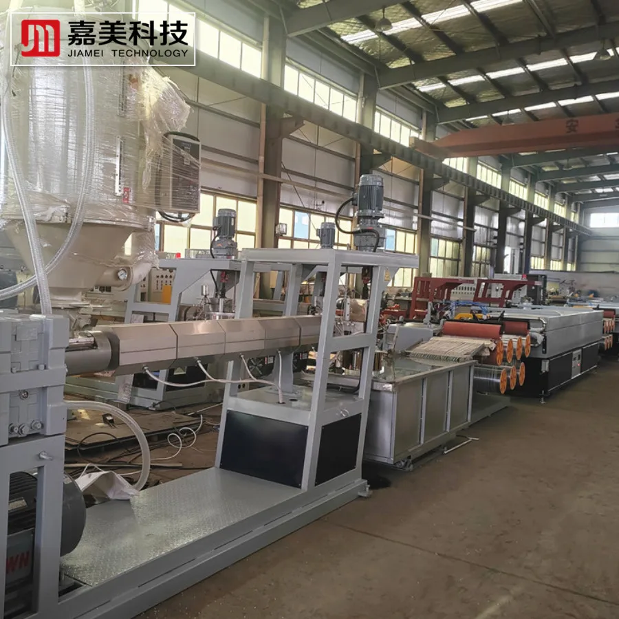 polypropylene macro staple fiber and machine for concrete