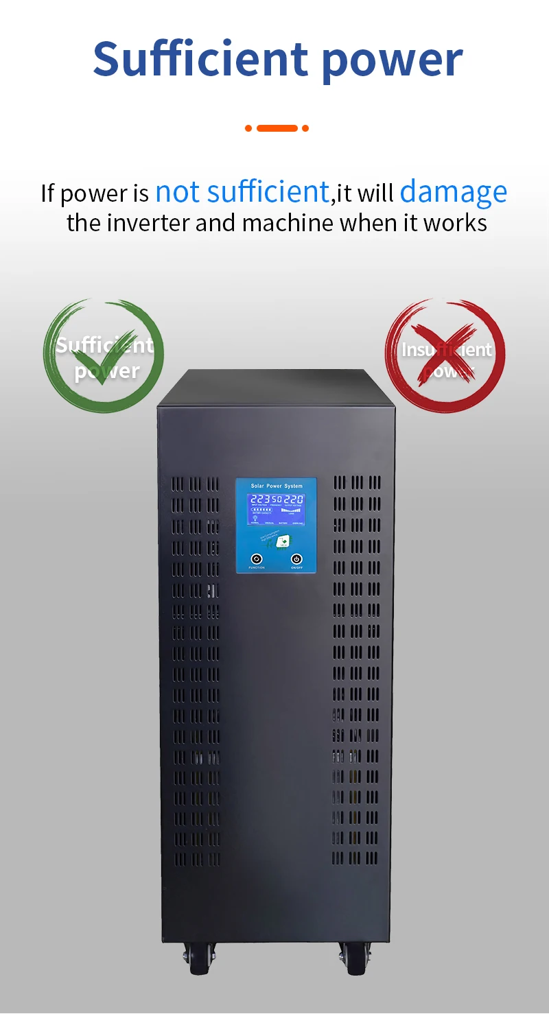 10KW 96Vdc PWM 50A/100A low Frequency Pure Sine Wave Solar Inverter 10000W Power Inverter