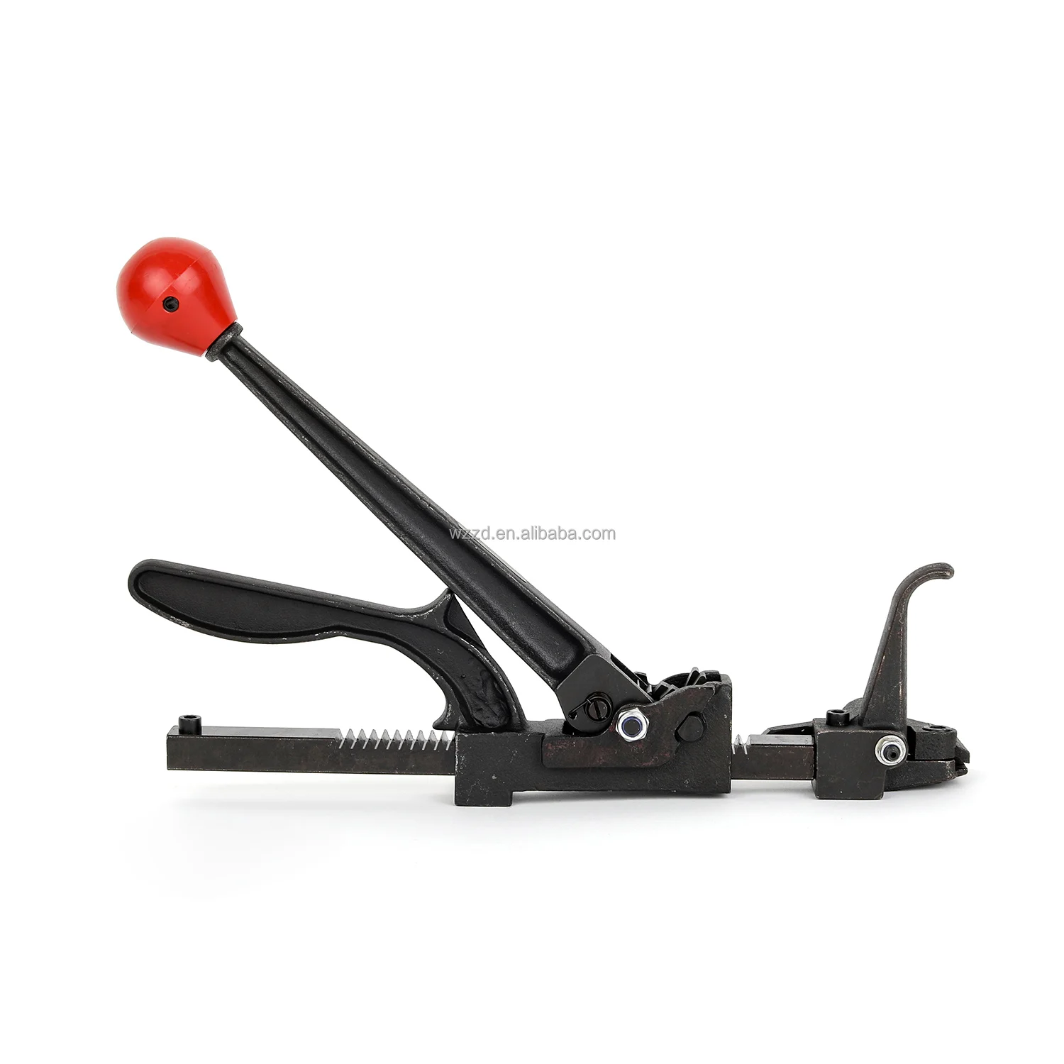 Light Weight Steel Strapping Tensioner with One Handle Operation for 19-32mm Straps