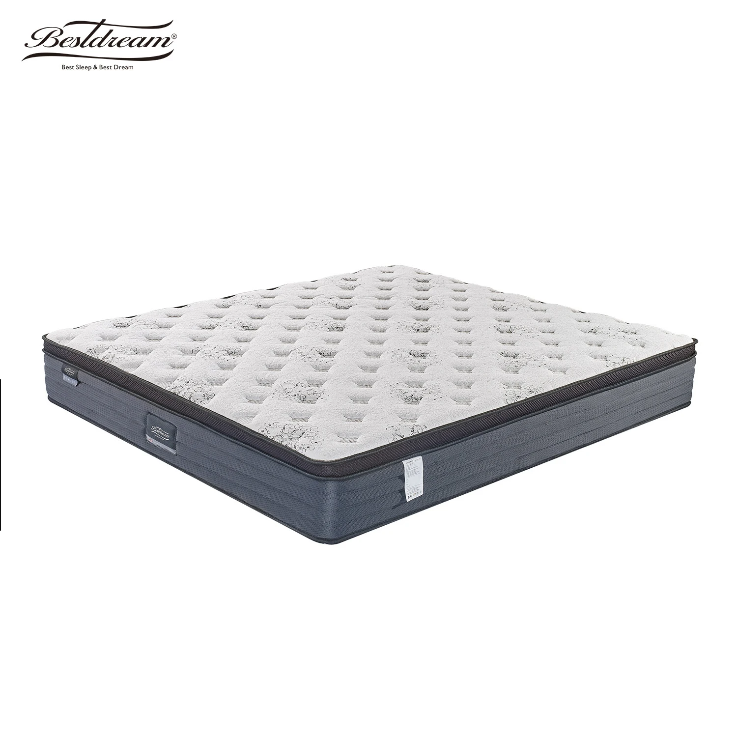 Pocket Spring Mattress For Hotel,Mattress For 5 Star Hotel Project,High Density Soft Foam Mattress