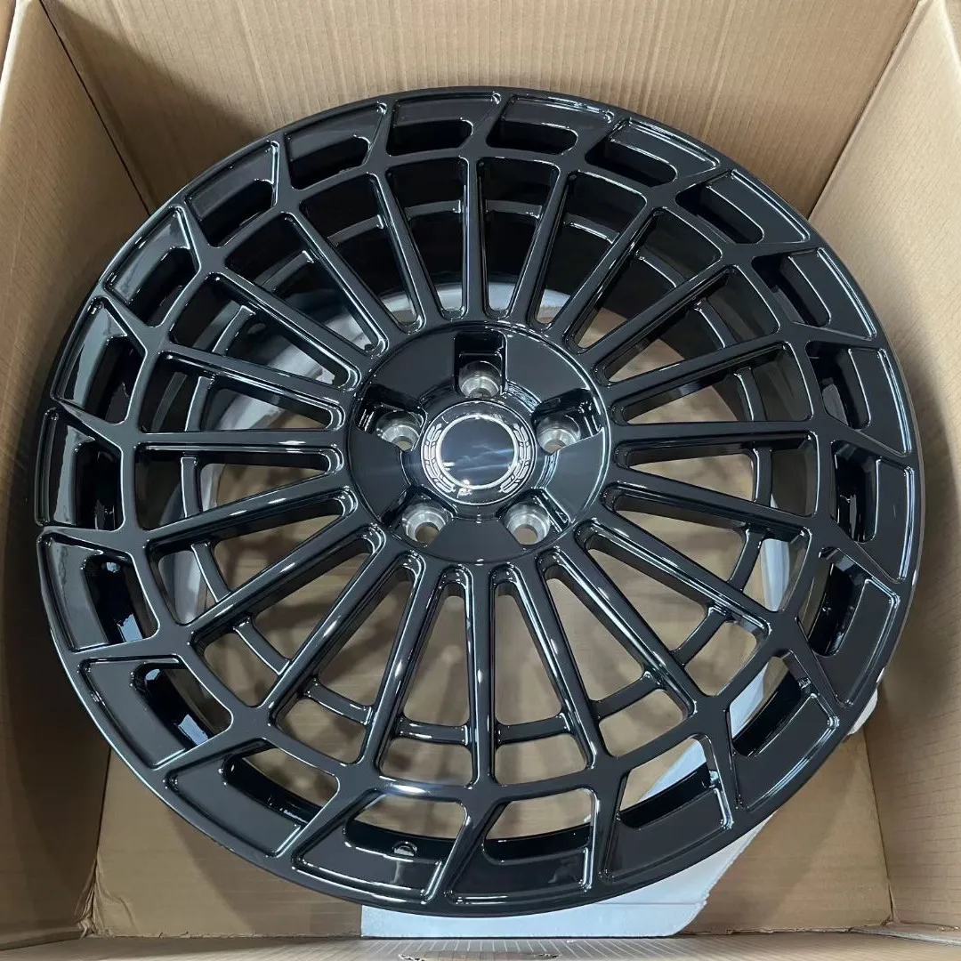Custom made matt black 18 19 20 21 22 23 24 inch 5*112 5*130 forged passenger car wheels rims for Mercedes-Benz AMG C63 C63s S63