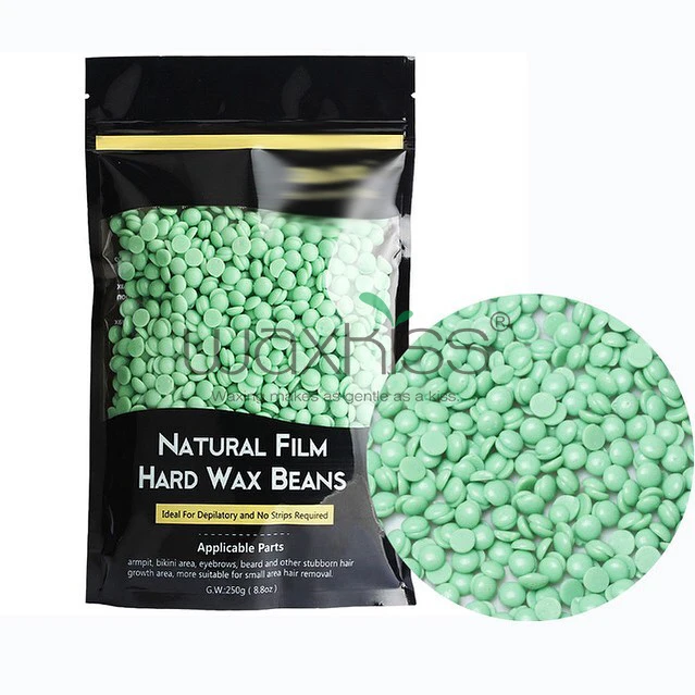 Anti-allergic Hard Wax Beans Best Quality Hard Bean Wax Hair Removal Home use and Salon Cera depilatori Wax Bean Depilatori