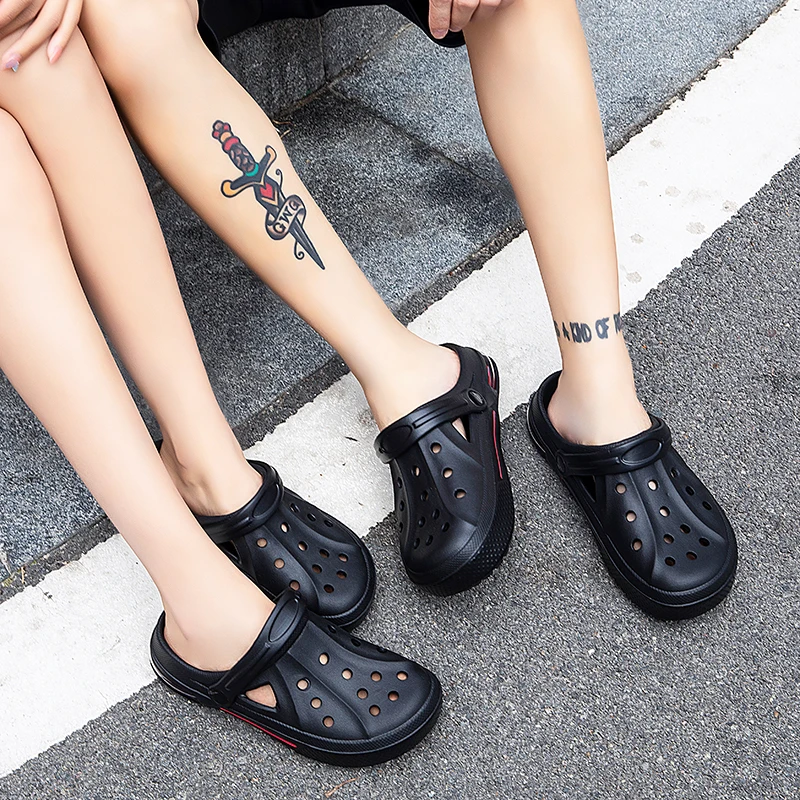 Xuete Women Clogs Sandals Walking Style Beach Shoes China Slippers Platform Clogs For Women Air Cushion Men Clogs