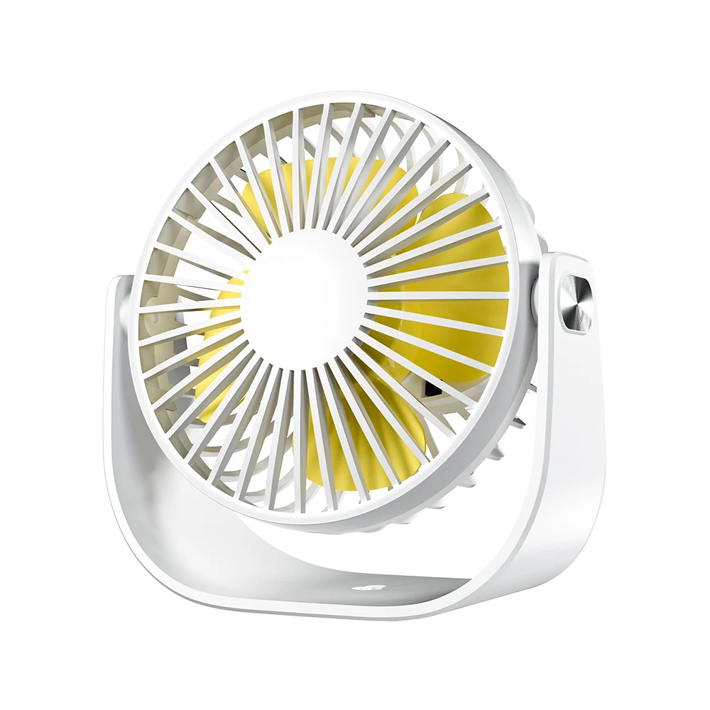CT Portable Mini Fan USB Charging Interface Low Noise Fan Electric three Adjustable Gears Desktop Small Fan