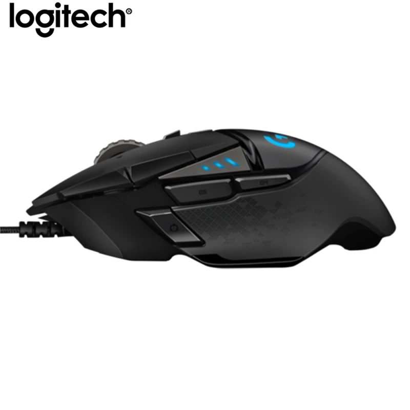 Hot Logitech G502 HERO RGB Professional Gaming Mouse 25600DPI Programming Mouse Adjustable Light Synchronizatio For Mouse Gamer