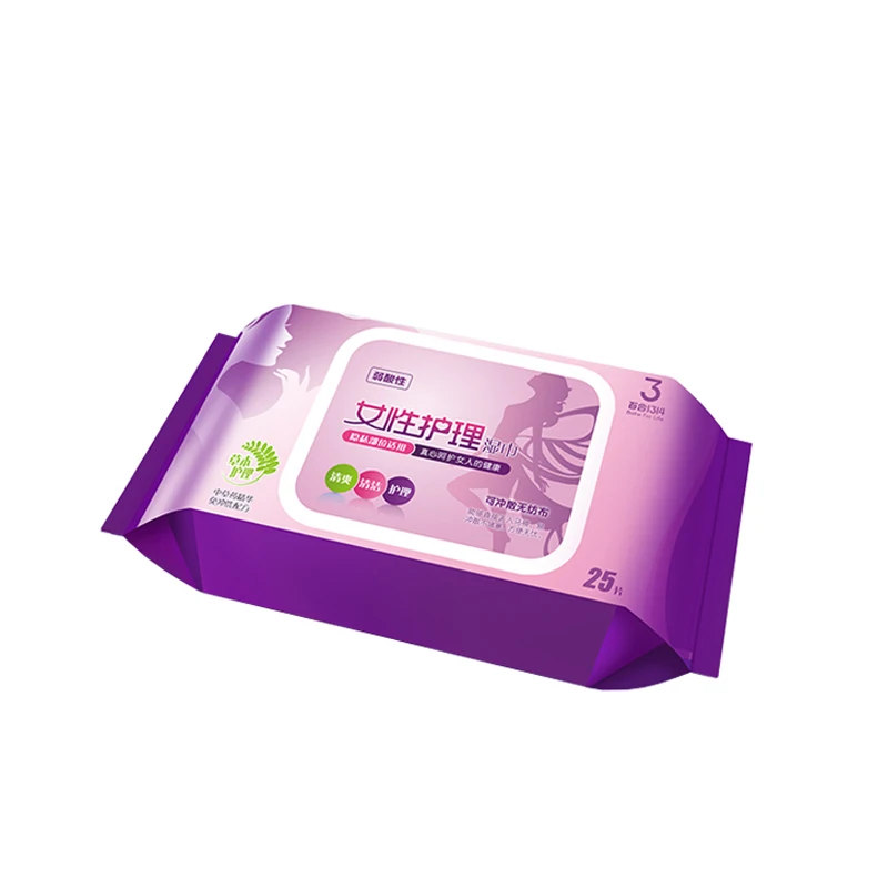 Заводской поставщик ODM, женские специальные влажные салфетки, гигиенические биоразлагаемые влажные салфетки для защиты окружающей среды, влажные салфетки для взрослых