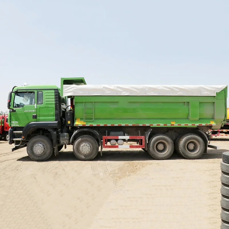 Used Sinotruk Howo 8X4 Sitrak C6G G5 Right Hand Drive Dump Truck for Sale