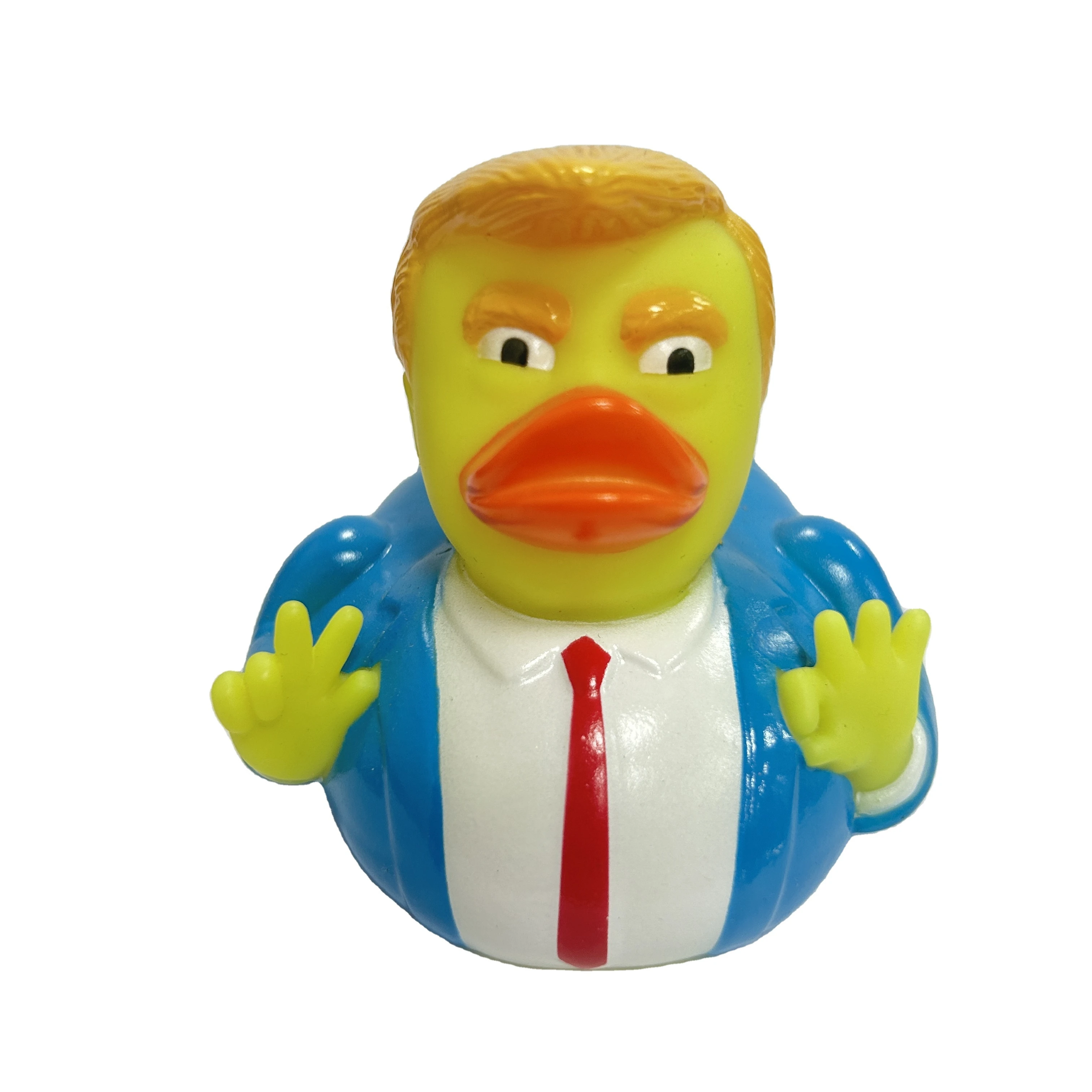 Популярная и хорошо продаваемая чистая мягкая ПВХ мультяшная форма для ванны президента горячая Распродажа пластиковая виниловая резиновая утка
