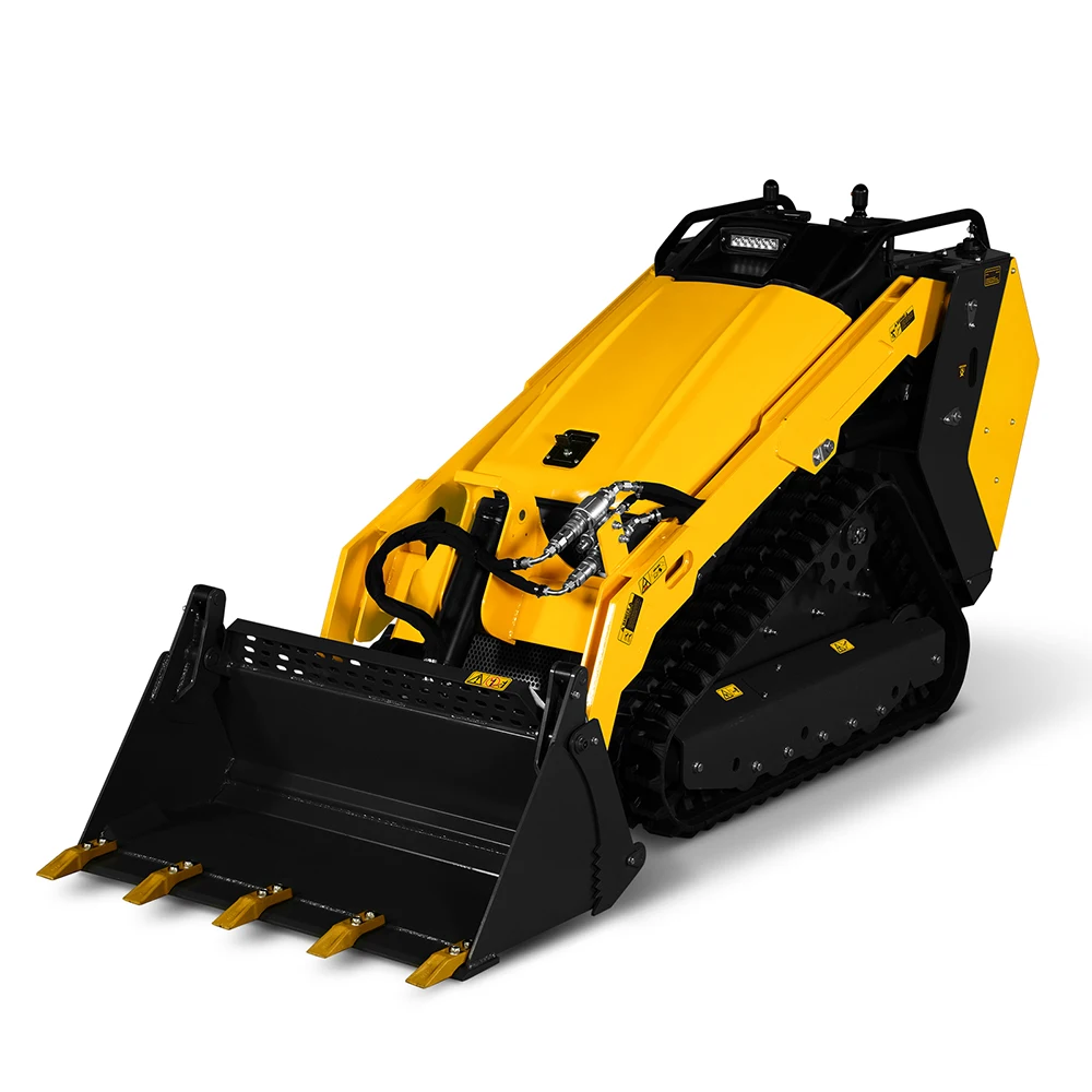 AUSTTER CE Diesel Engine 1000lb Operating Capacity (35%) Crawler Skid Steer Mini Loader