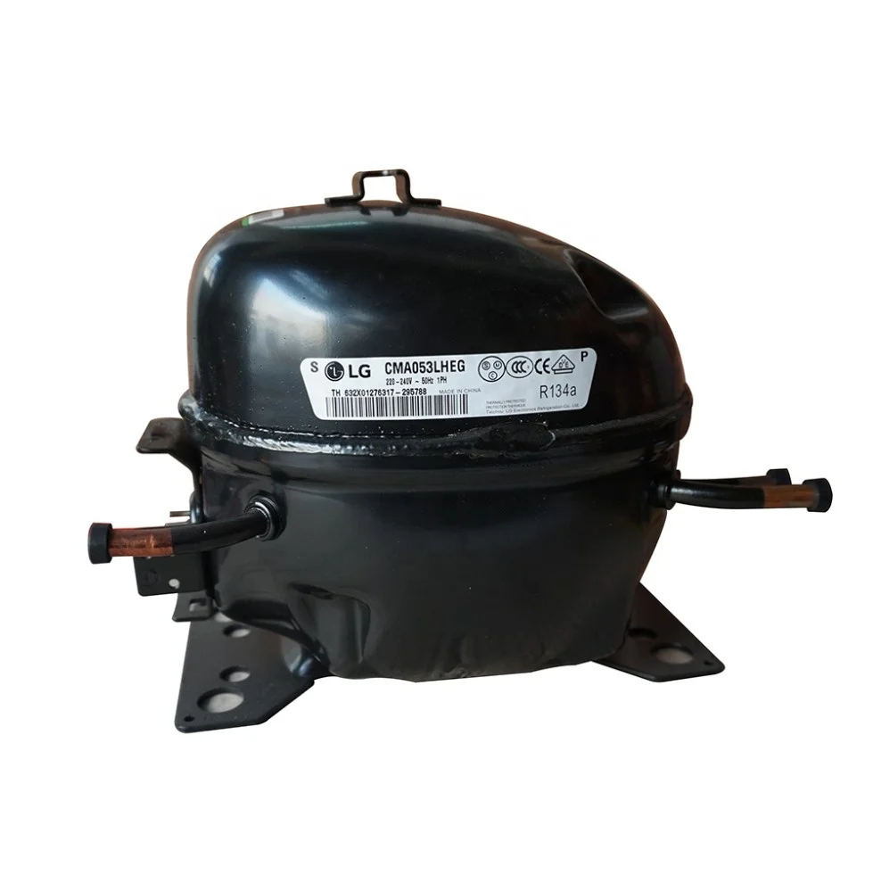 LG Electronics Manufacture R134A CMA057LHEG 1/5HP Industrial Refrigerator Compressor Separate Carton Loading