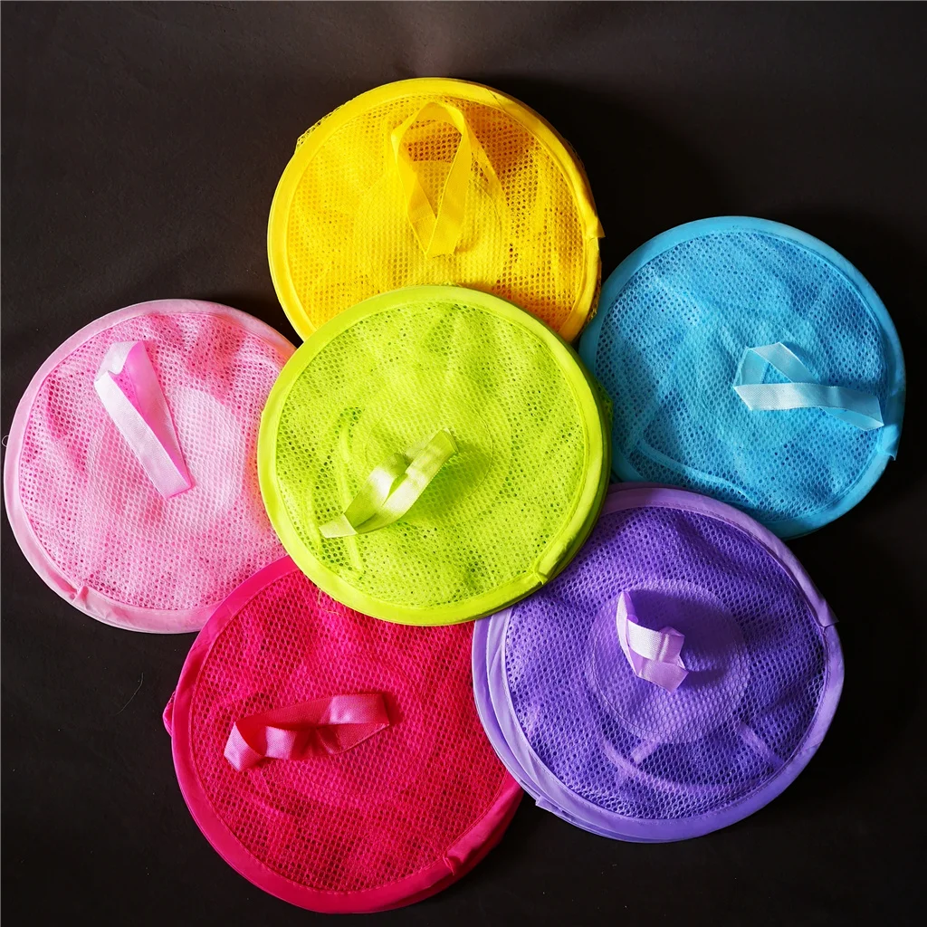 Wholesale cheap 3 layers Portable Travel Folding Kids toy underwear Bra mesh pocket shelf rack hanging storage organizer basket