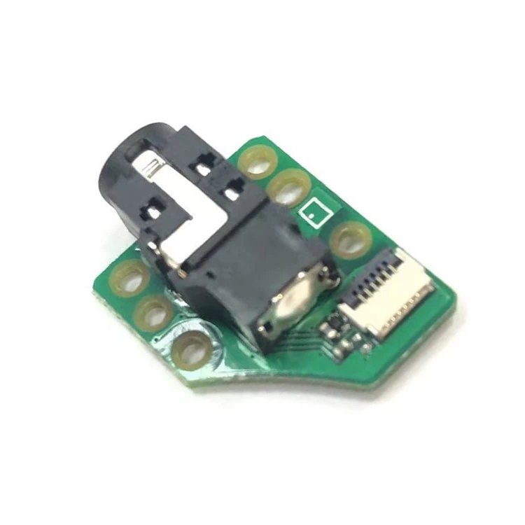 Replacement Earphone Socket Headset Interface Headphone Jack Plug Port with Board Repair Parts for Nintendo Switch Lite