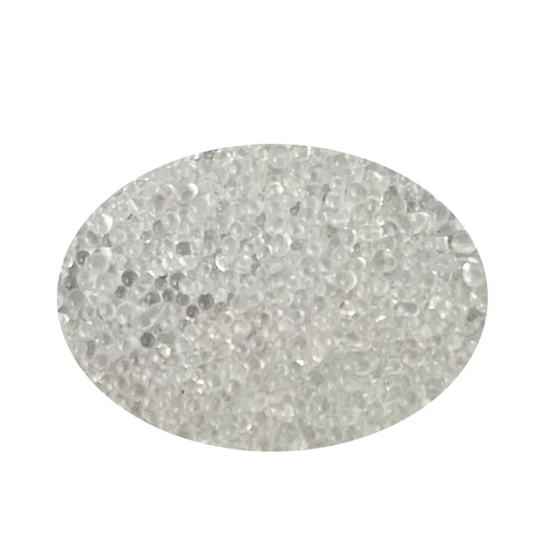 High reflective drop on glass beads