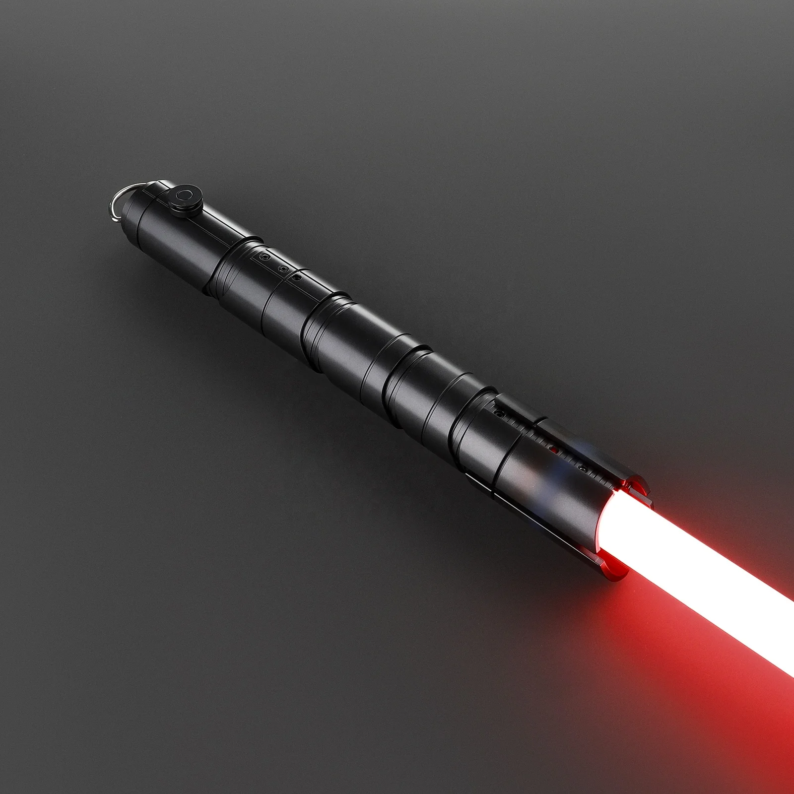 LGT Saberstudio Qimir The Stranger Smooth Swing LED Sword Metal Hilt Heavy Dueling Lightsaber Infinite Color Change for Cosplay