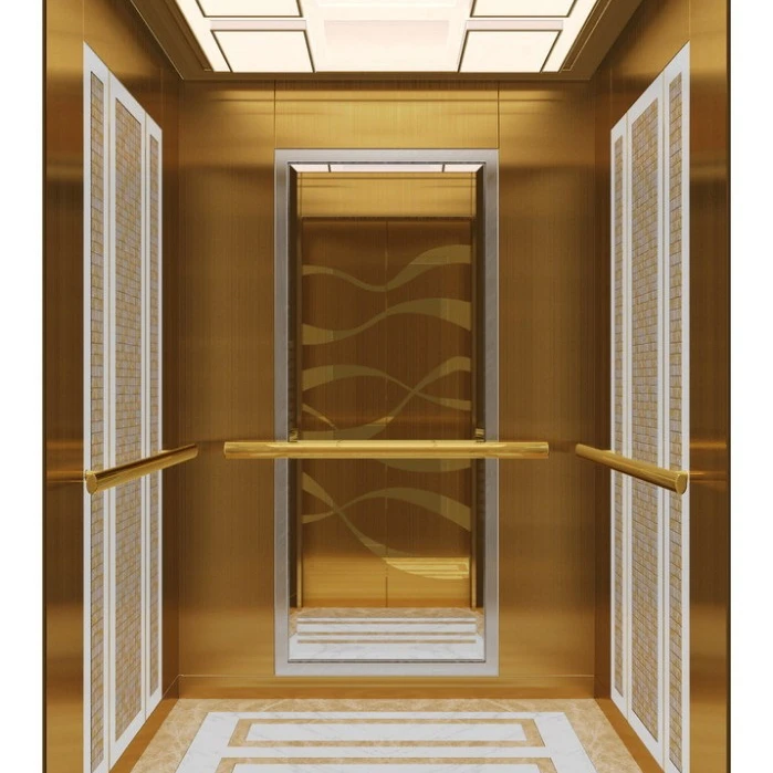 Modern 4-Person High Quality Passenger Lift Hydraulic Home Lift for Apartments AC Drive Type