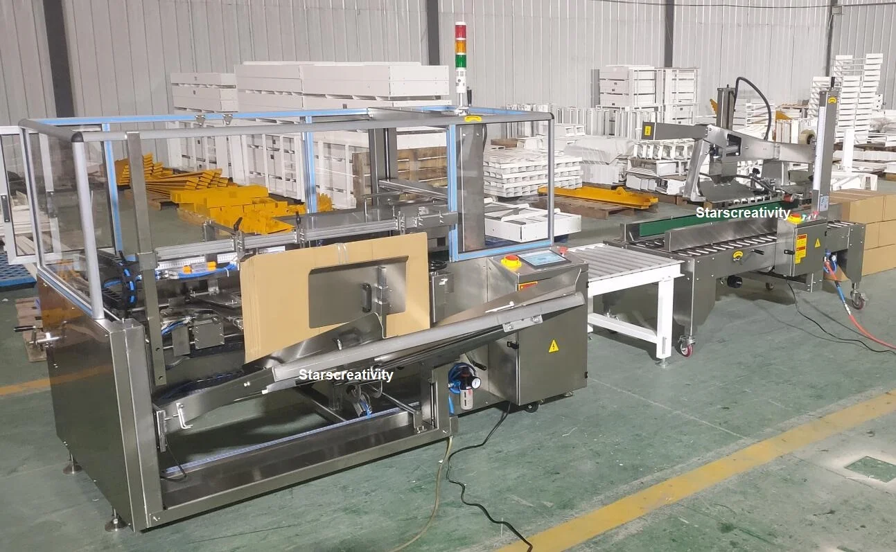 Favorable Price Fully Automatic Carton Box Case Erector Machine