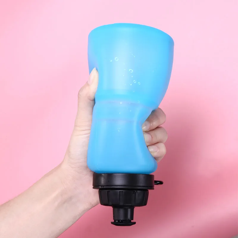 Outdoor Sports Portable Foldable Large Capacity Silicone Water Bottle