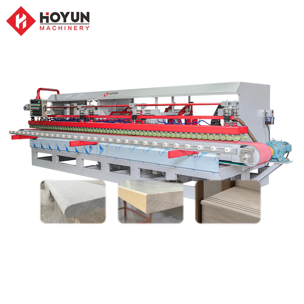 Hongyi Professional Ceramic Tiles Polishers Lines Shaping Stone Edge Grinding Machine Marble Cutting Polishing Machine For Tiles