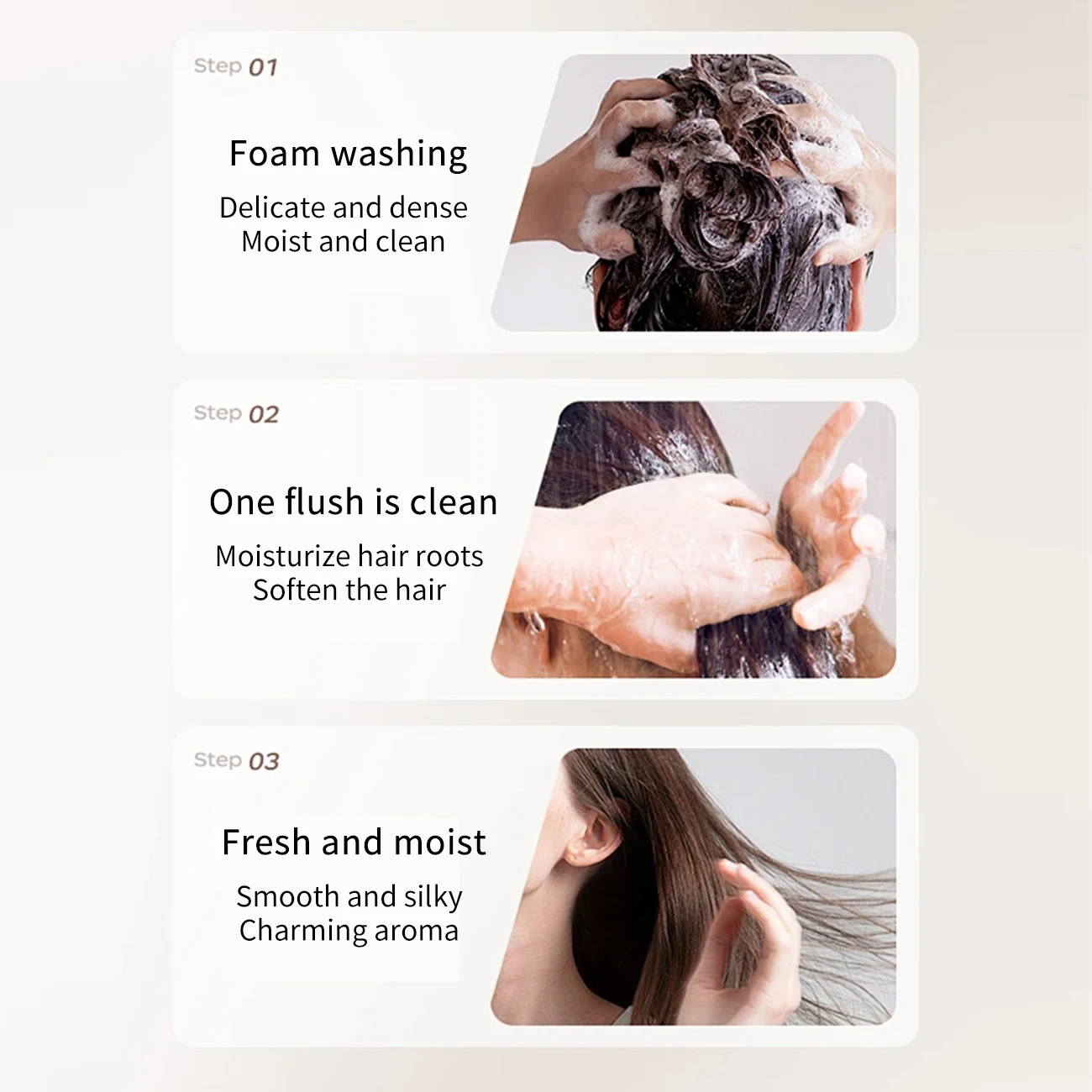 Wholesale Lavender/Wheat/Sakura hair shampoo private label deep cleaning anti dandruff Fluffy moisturizing keratin shampoo