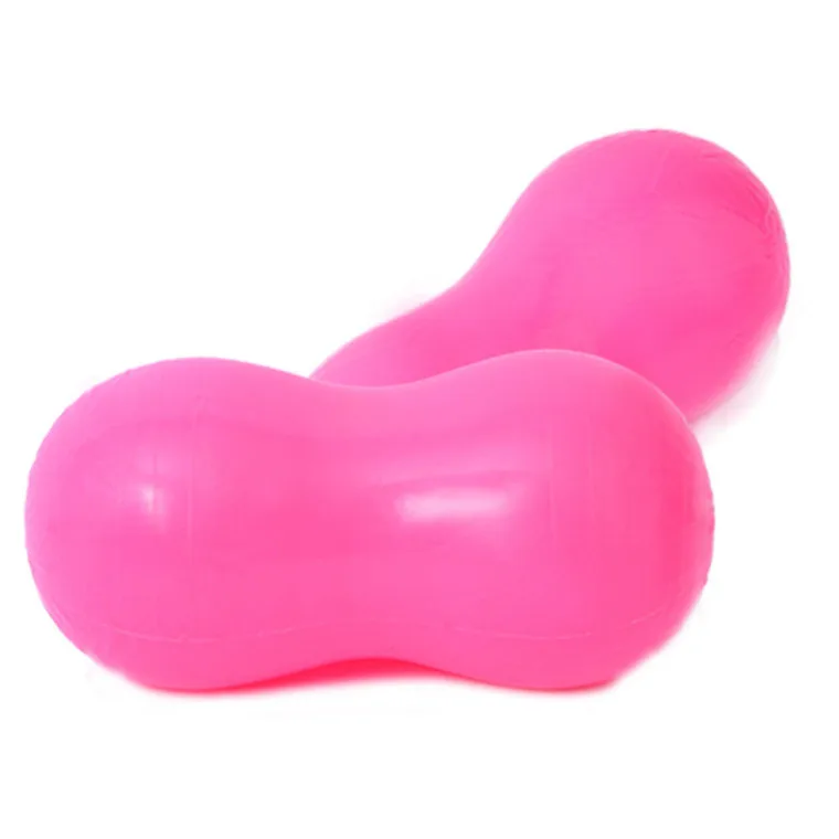 Custom oval gym peanut yoga ball