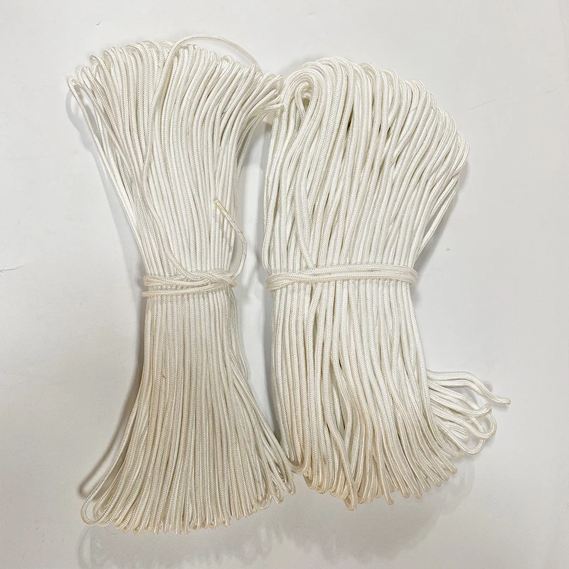 nylon rope High quality 6mm-8mm Marine Ship Polyester Weaving Rope