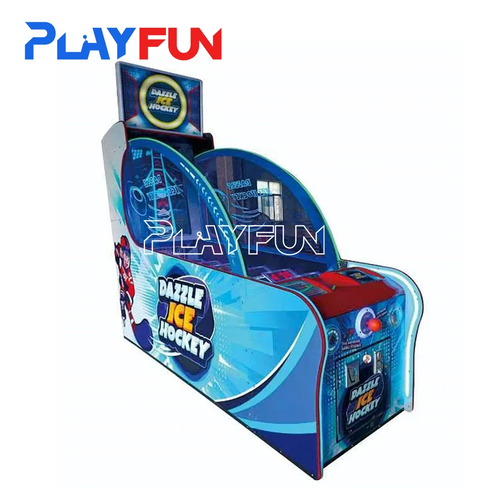 Playfun 2023 новый детский игровой автомат Крытый парк развлечений хоккейный билет торговый выкуп аркадная игра