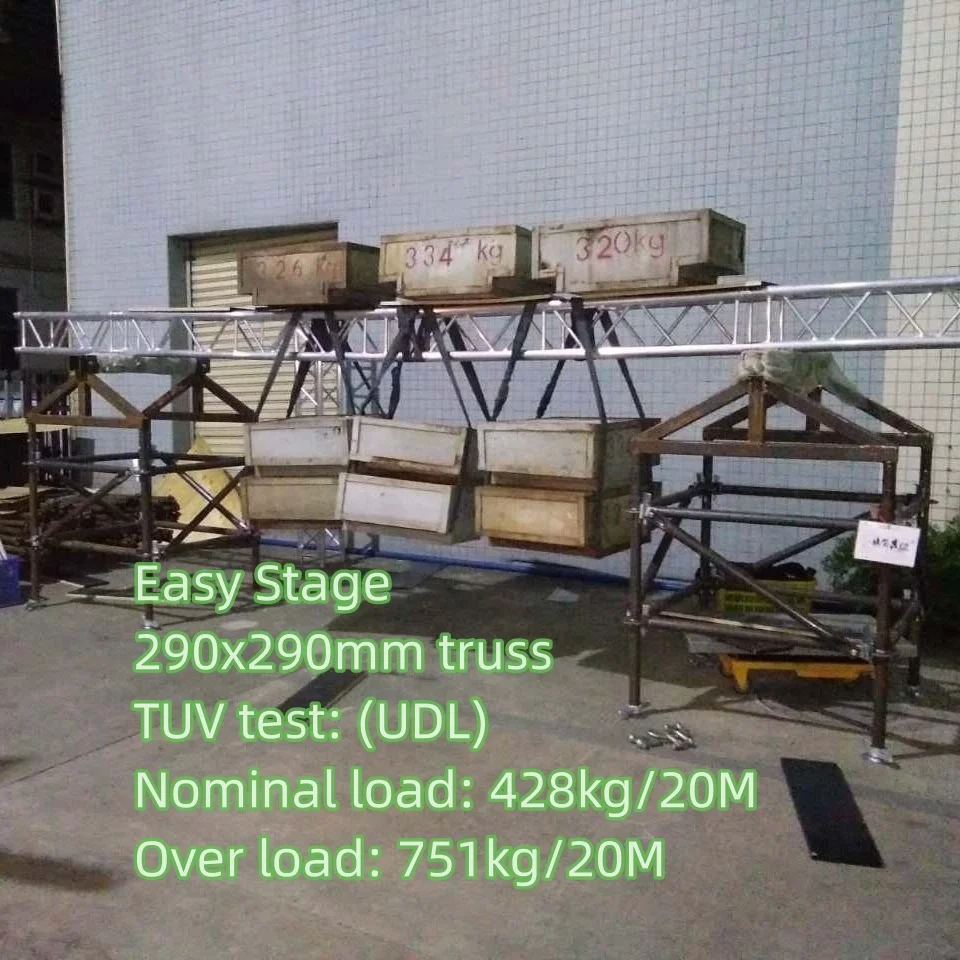 Stage Trussing Aluminum Lighting Truss Display System 290MM x290MM G34