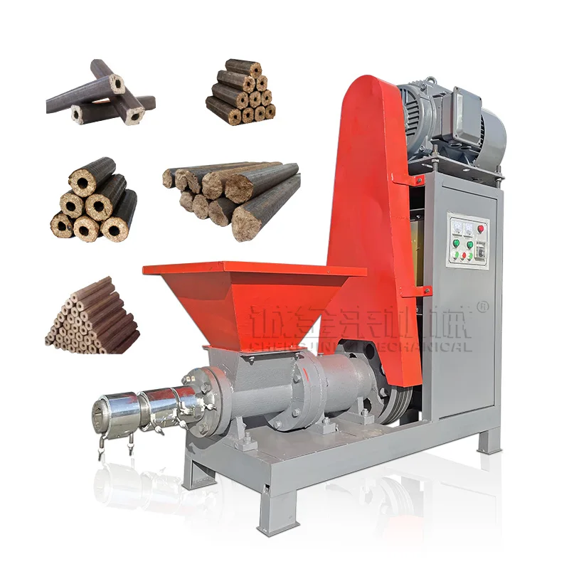 Factory Low Price Sawdust Briquette Charcoal Making Machine For Biomass Wood Sawdust Briquettes Machine