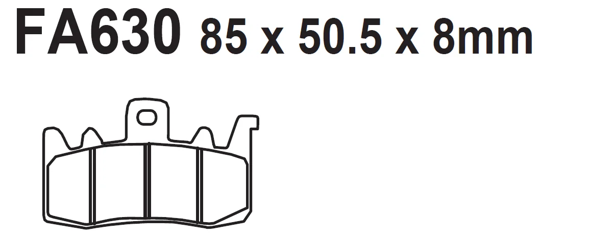 Sintered motorcycle brake pads for DUCATI 803 Scrambler Can Am Spyder BMW F800R R1200GS TRIUMPH Tiger 1200 Trophy