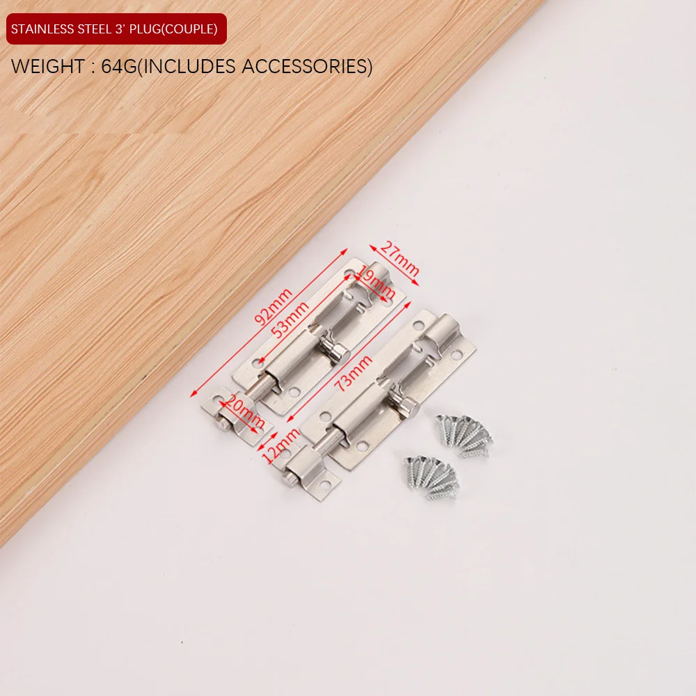 ULW wholesale brass push cabinet door latch lock window gate latch lock iron stainless steel window latches