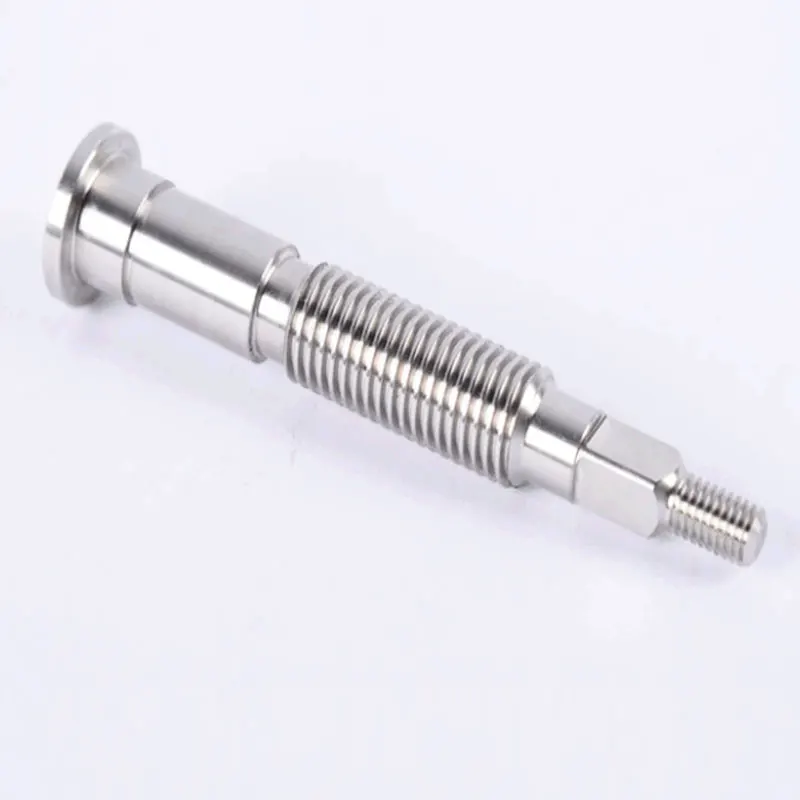 
OEM cnc machining stainless steel valve stem rising stem gate valve 