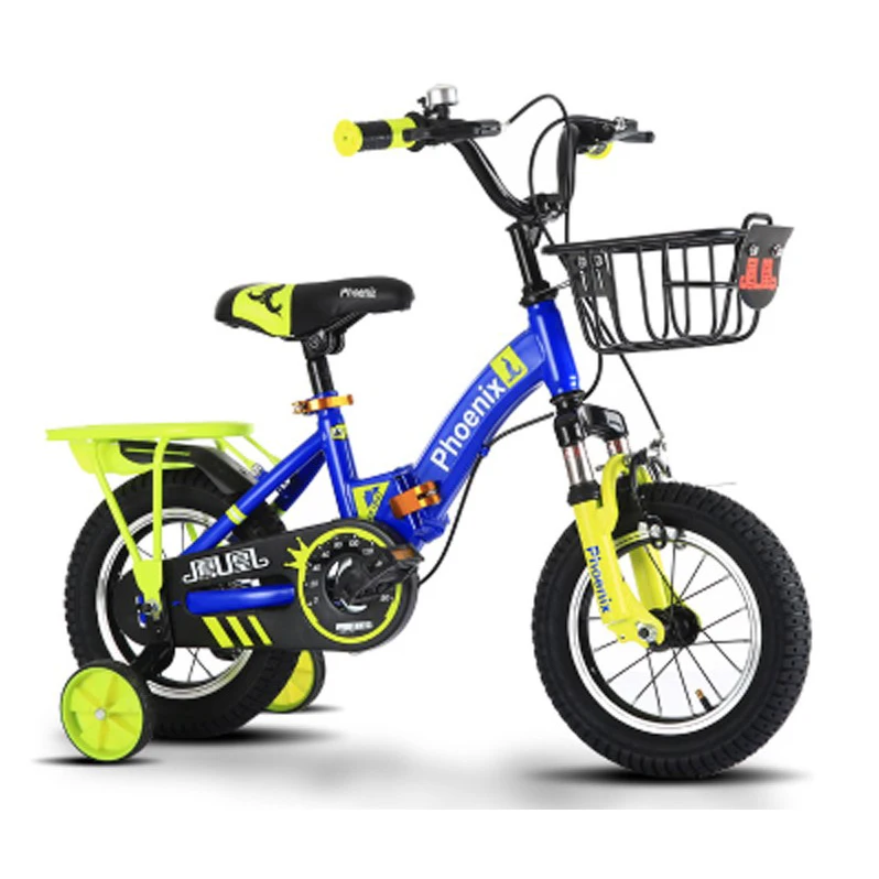 Oem 12 14 16 18 дюймов, оптовая продажа с завода, амортизирующий детский складной велосипед, 2 флэш-подставки, детский велосипед