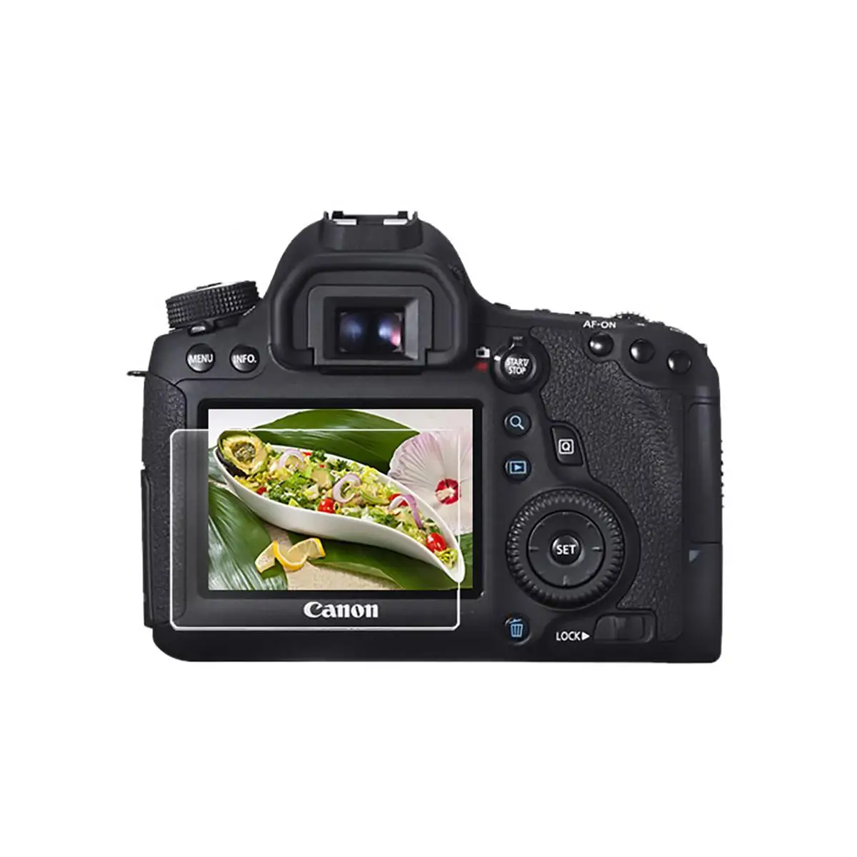 EOS R5 Screen Protector for Canon R5 Camera 9H Hardness Tempered Glass Screen Protector for Canon 800D 70D 900D  100D Camera