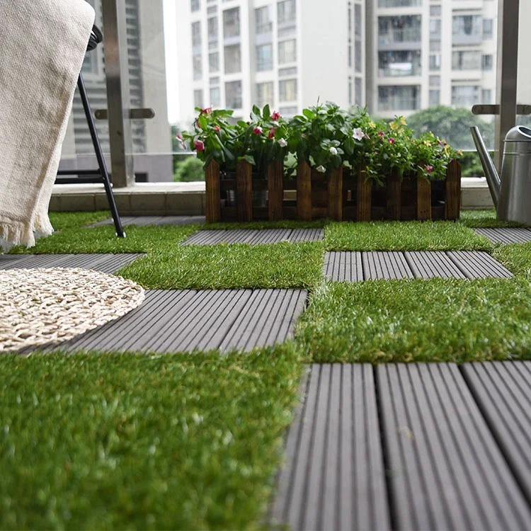 synthetic grass artificial turf, artificial grass garden floor tile in cheap price