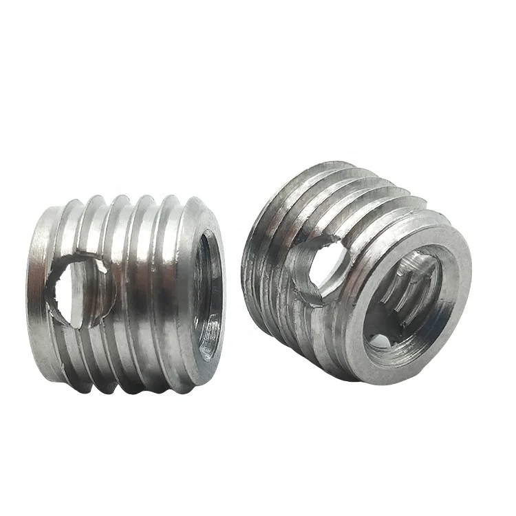Hot Selling Stainless Steel M6-M10 Three Hole Self Tapping Thread Insert